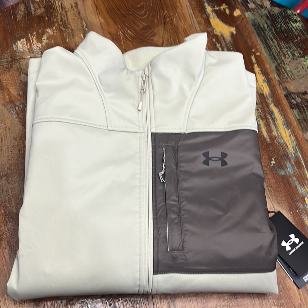 NWT Men’s Under Armour Coldgear Full Zippered Jacket